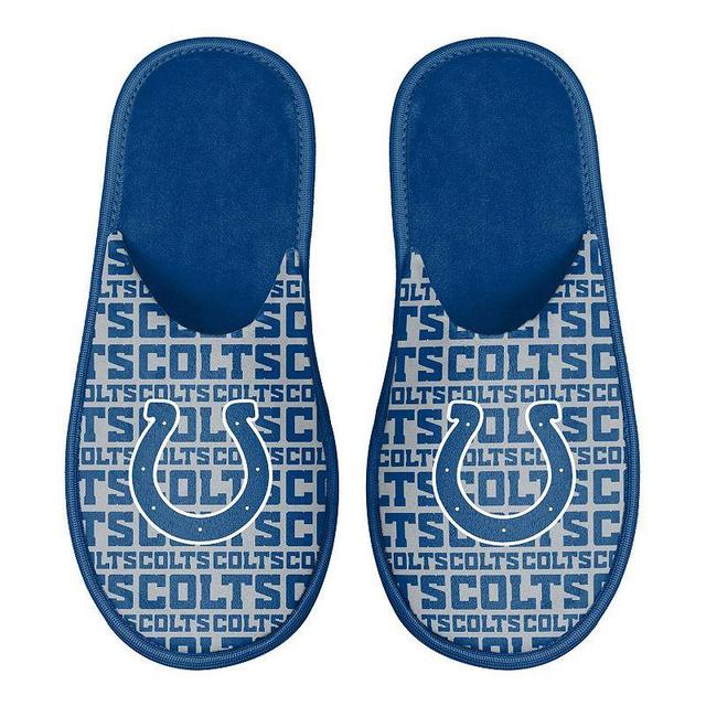 Mens FOCO Indianapolis Colts Scuff Logo Slide Slippers Product Image