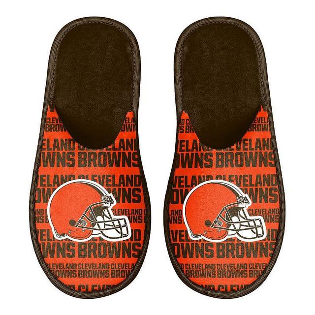 Mens FOCO Cleveland Browns Scuff Logo Slide Slippers Product Image