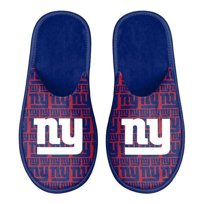 Mens FOCO New York Giants Scuff Logo Slide Slippers Product Image