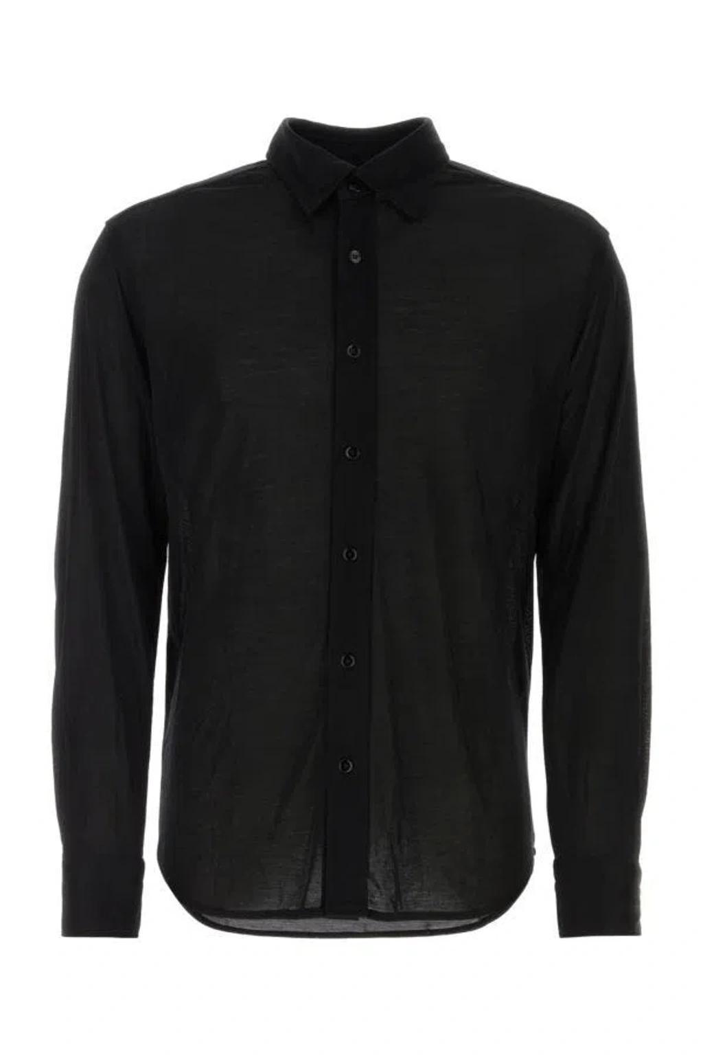 TOM FORD Western Shirt Clothing In Black Product Image