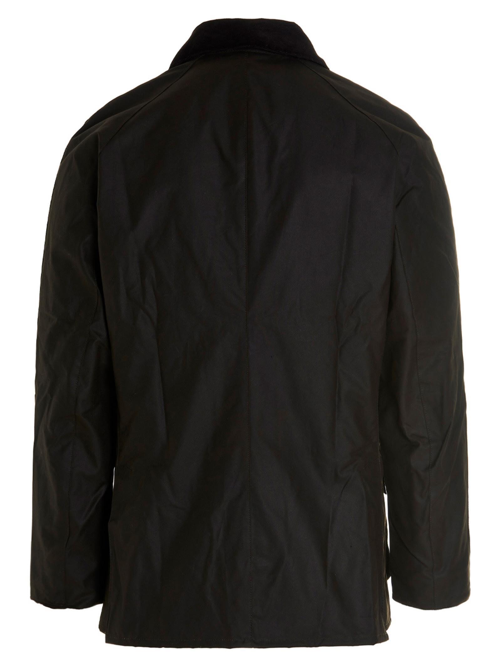 Jacket With Front Pockets And Long Sleeves In Green Product Image