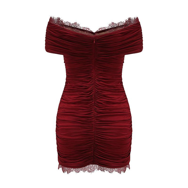 Eve Velvet Dress (Black) (Final Sale) Product Image