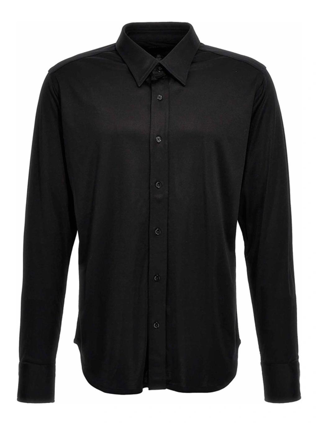 TOM FORD Silk Shirt In Black Product Image