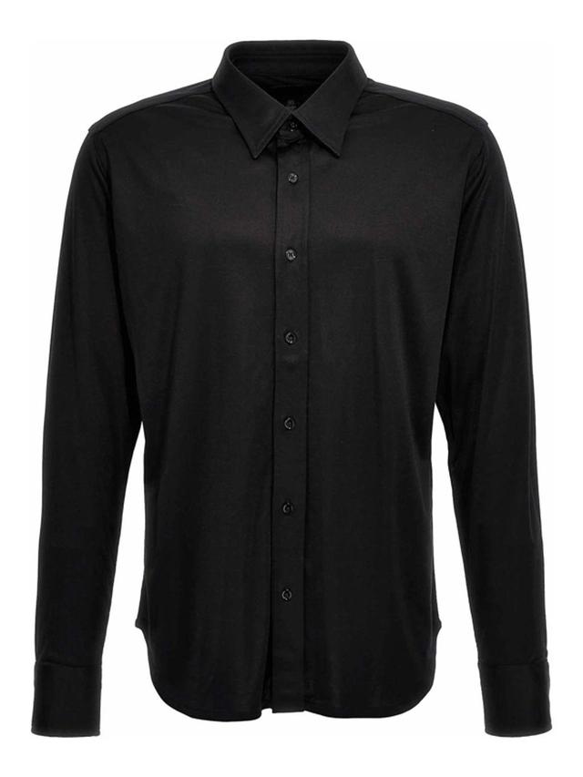 TOM FORD Silk Shirt In Black Product Image