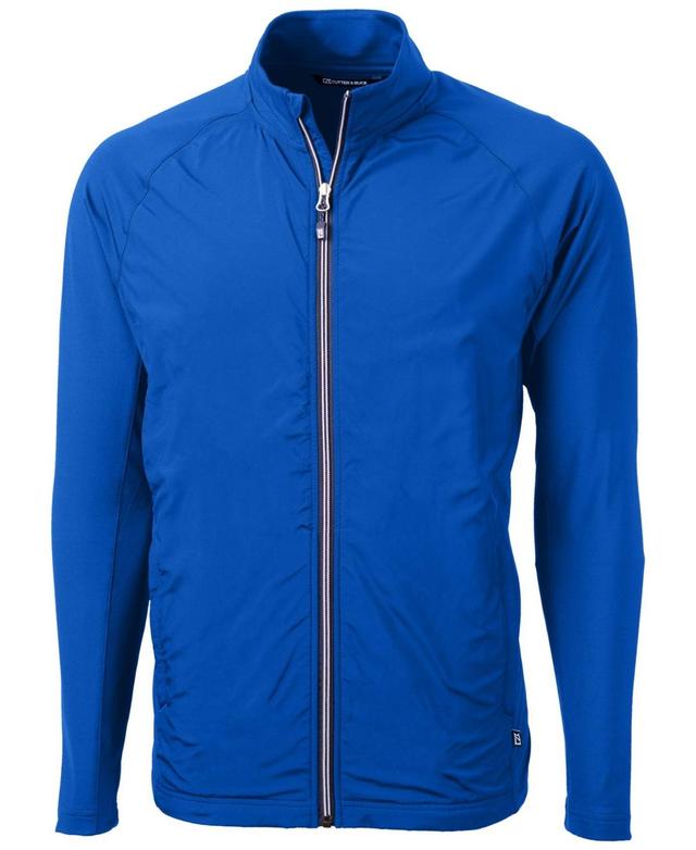 Cutter & Buck Adapt Eco Knit Hybrid Recycled Mens Full Zip Jacket Product Image