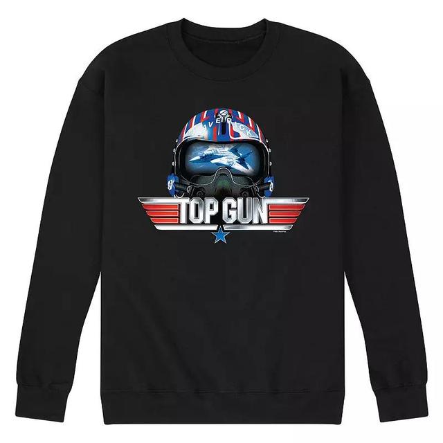 Mens Top Gun Maverick Helmet Sweatshirt Product Image