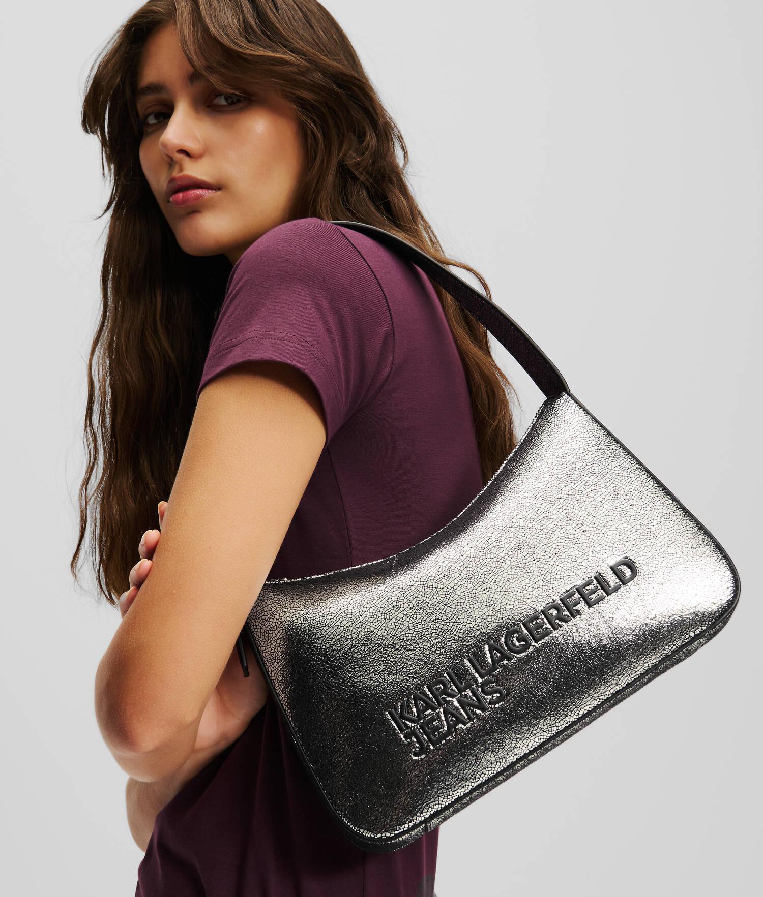 KLJ LOGO METALLIC SHOULDER BAG Product Image