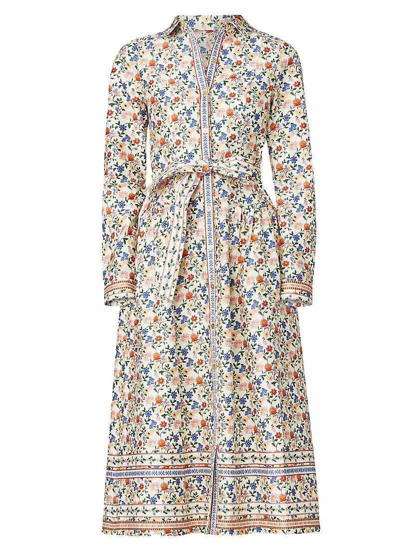 Kaitlyn Floral Belted Shirtdress product image