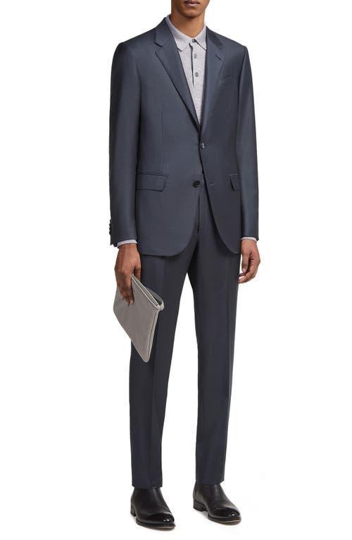 Mens Wool Tic-Weave Suit Product Image