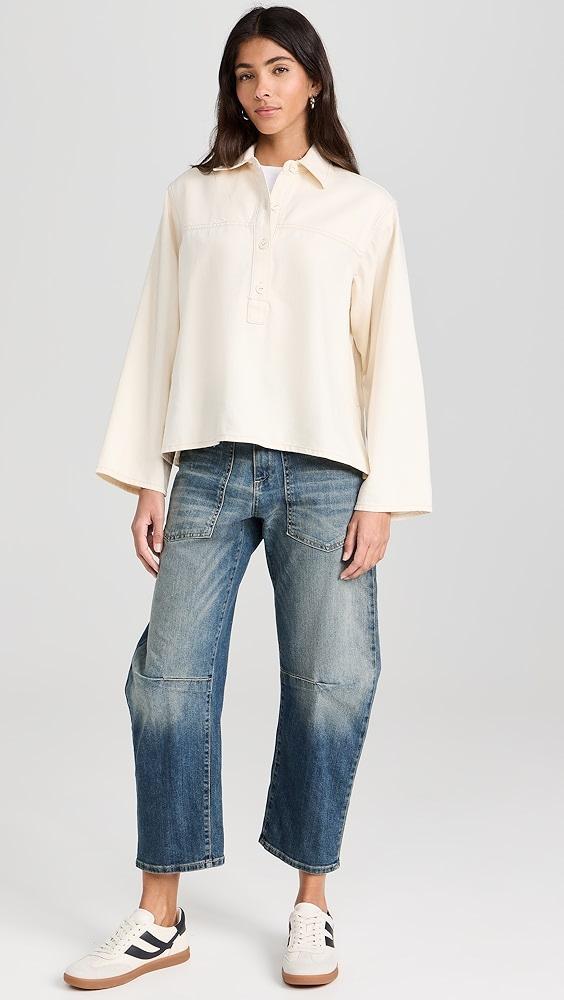 rag & bone Ultra Featherweight Emily Popover Shirt | Shopbop Product Image