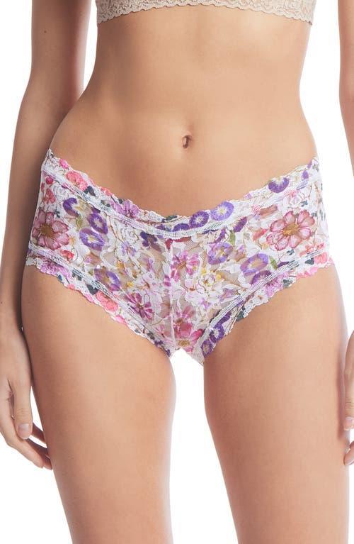 Hanky Panky Print Lace Boyshorts Product Image