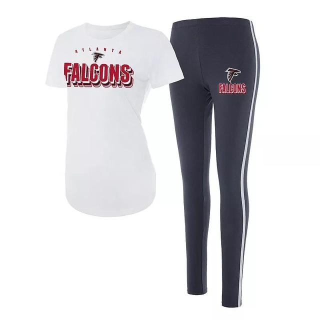 Womens Concepts Sport Charcoal Atlanta Falcons Sonata T-Shirt & Leggings Set Product Image