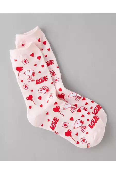 AE Snoopy Valentines Day Crew Socks Women's Product Image