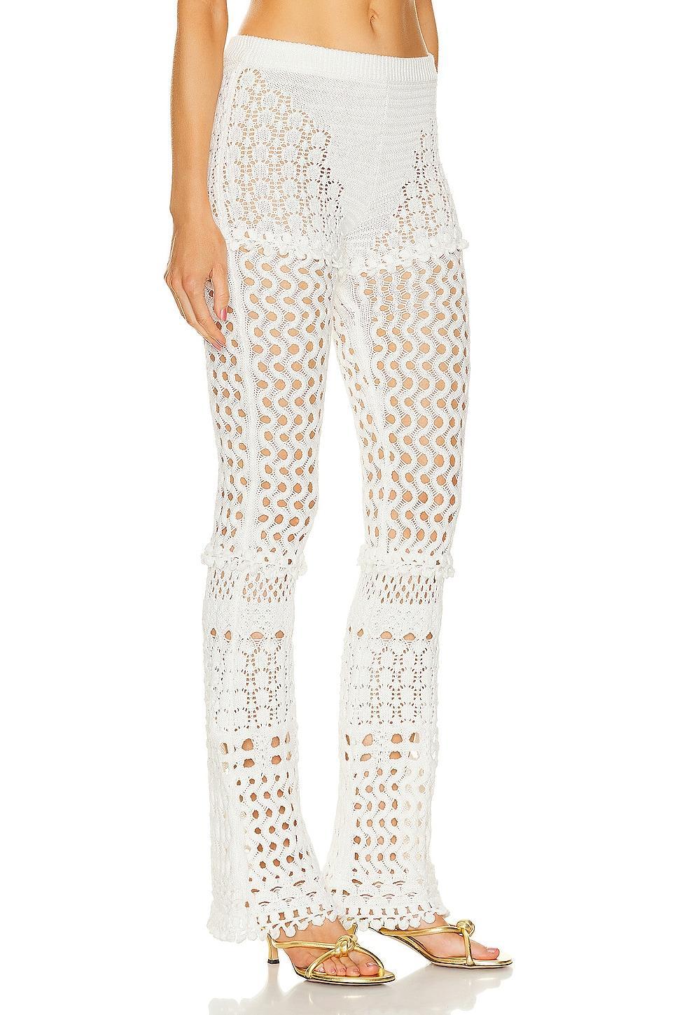 retrofete Kyla Pant in White Product Image