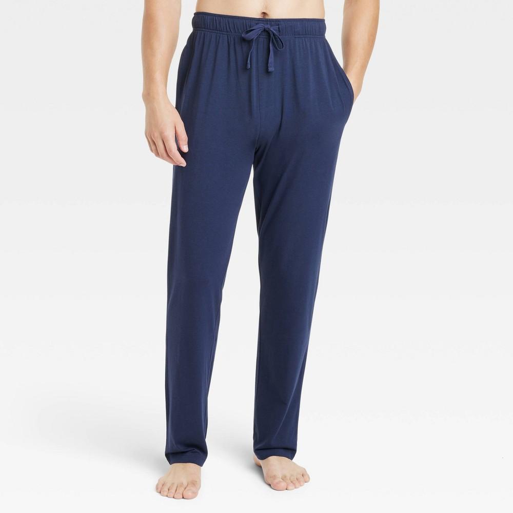 Mens Big & Tall Cotton Modal Knit Pajama Pants - Goodfellow & Co Product Image