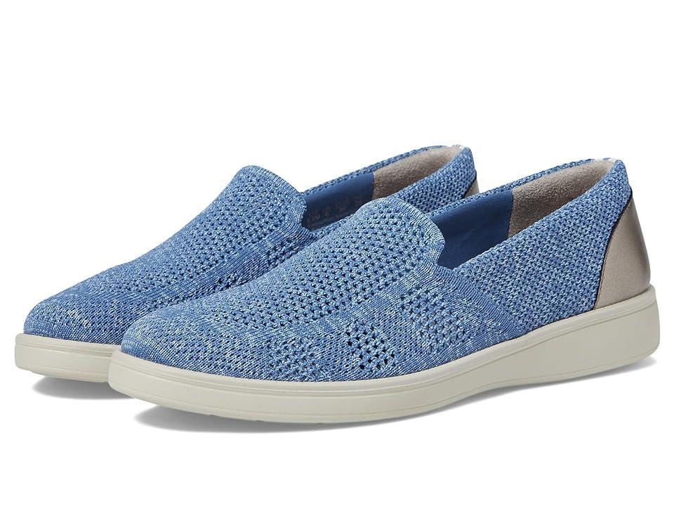 Bzees Athena Knit Slip-Ons Fabric) Women's Flat Shoes Product Image