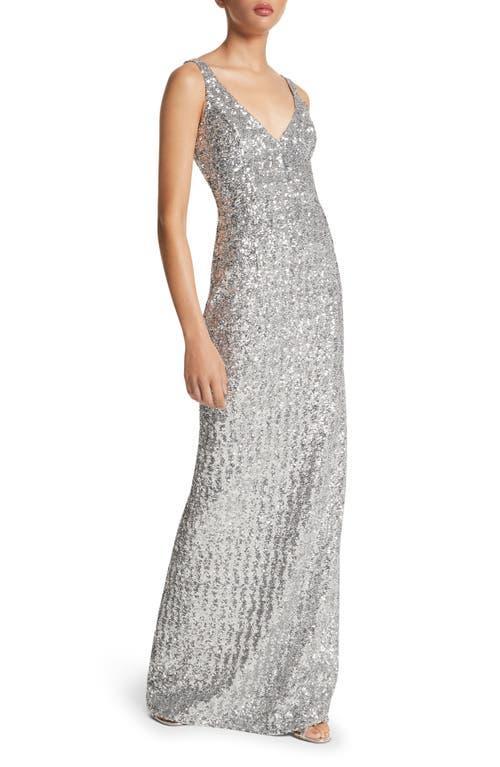 Michael Kors Collection Sequin Column Gown Product Image