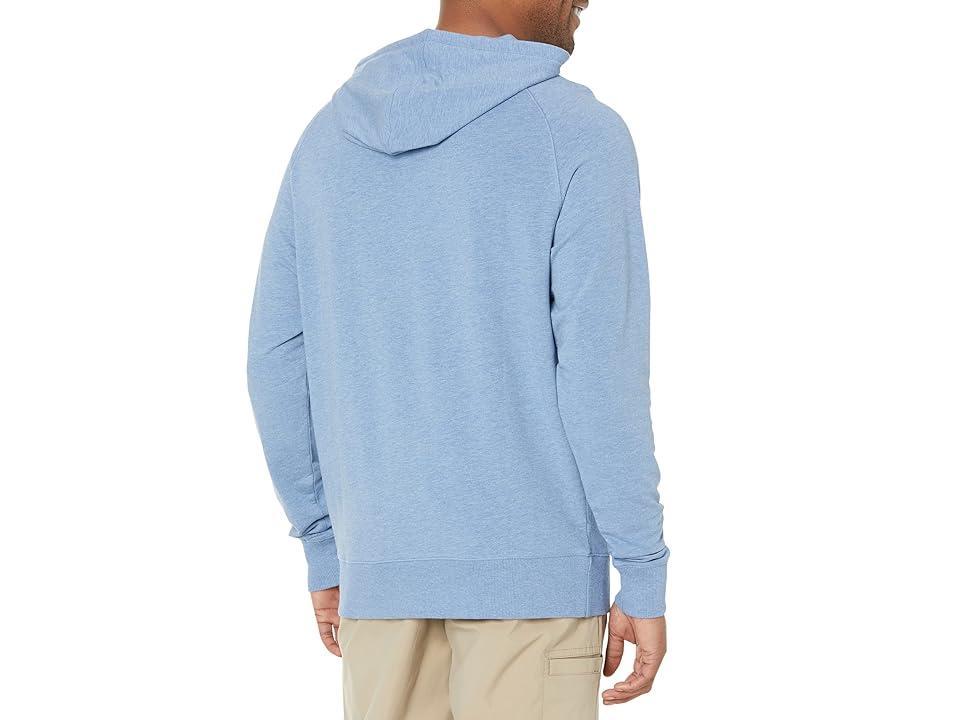 tasc Performance Varsity French Terry Pullover Hoodie (Chambray Heather) Men's Clothing Product Image