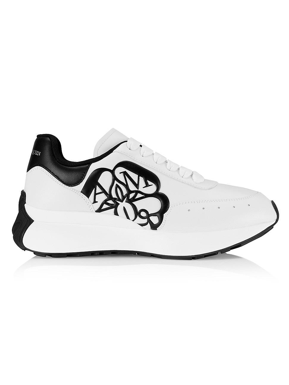 Womens Seal Logo Low-Top Runner Sneakers Product Image