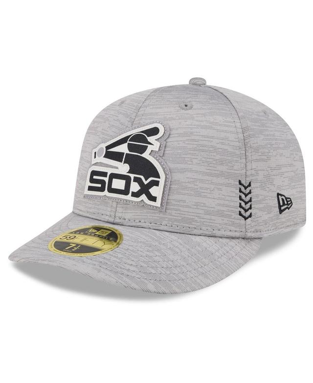 Mens New Era Gray Chicago White Sox 2024 Clubhouse Low Profile 59FIFTY Fitted Hat Product Image