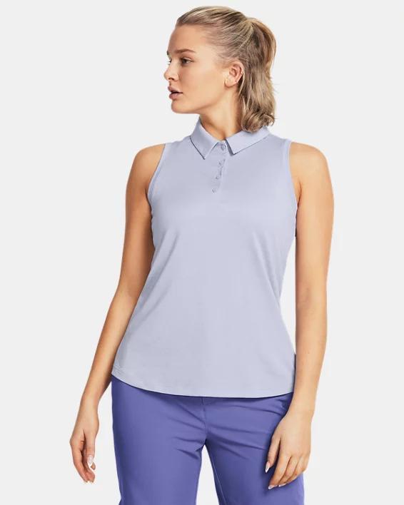 Women's UA Playoff Sleeveless Polo Product Image