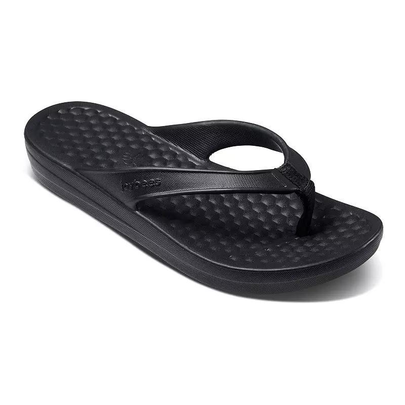 Joybees Varsity Womens Flip Flop Sandals Grey Product Image