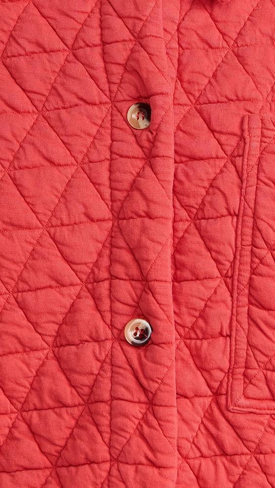 SUNDRY Quilted Shacket | Shopbop Product Image