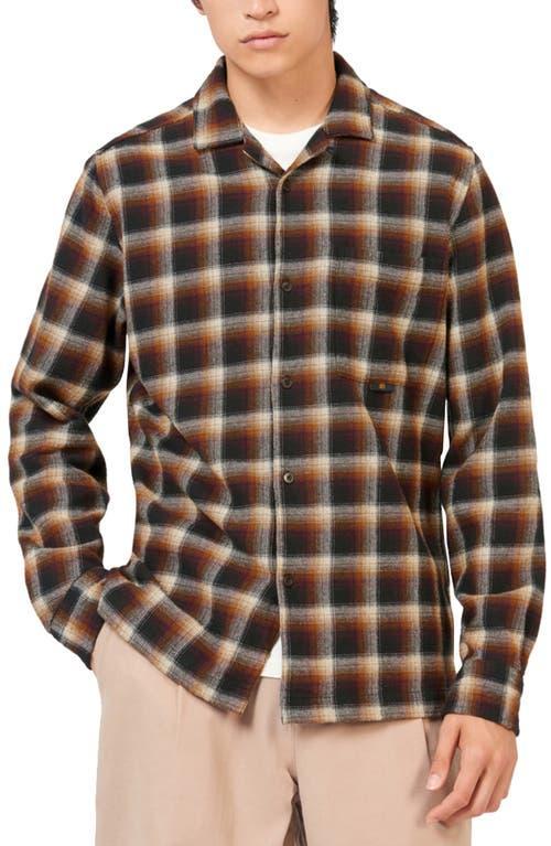 Ben Sherman Mens Brushed Ombre Plaid Shirt Product Image