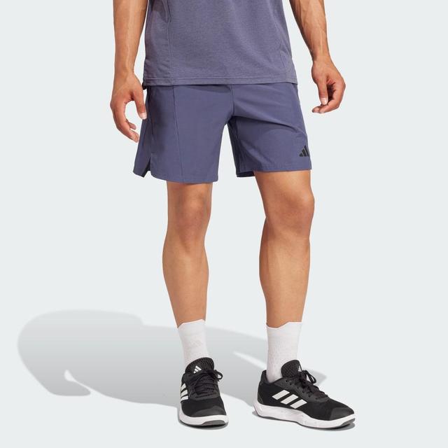 adidas Designed for Training Workout Shorts Shadow Navy 2XL 7 Mens Product Image