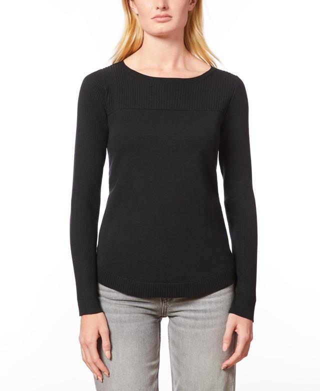 Melissa Paige Womens Boat Neck Long-Sleeve Sweater, Regular & Petites Product Image