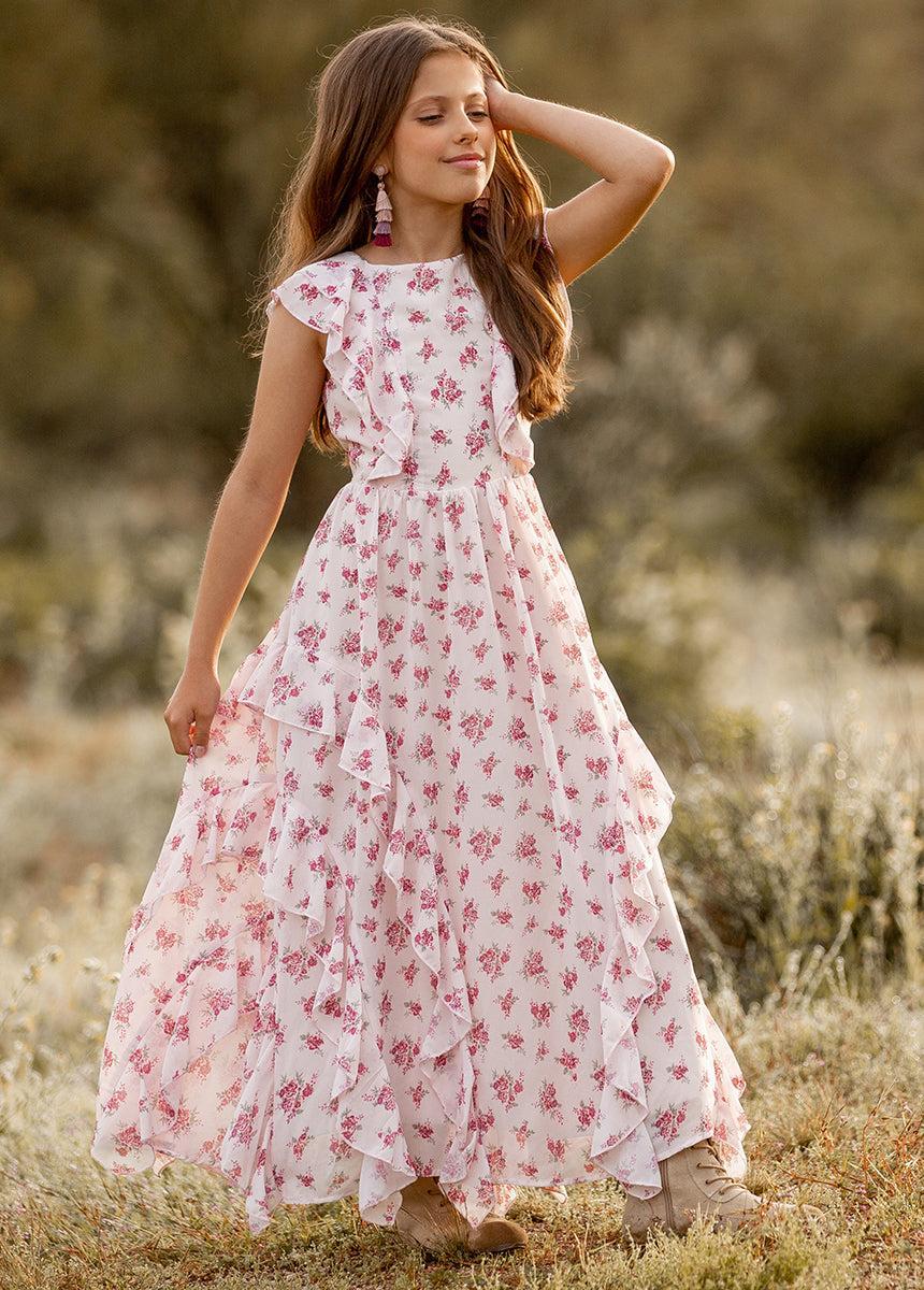 Sylviane Dress in Caroline Floral Product Image