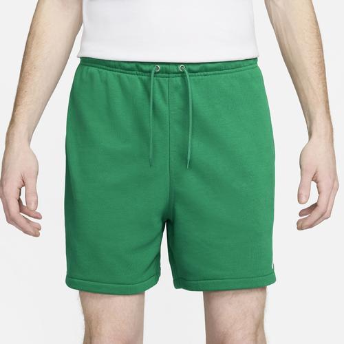 Nike Mens Nike Club Flow Futura Shorts - Mens Malachite/White/Malachite Product Image