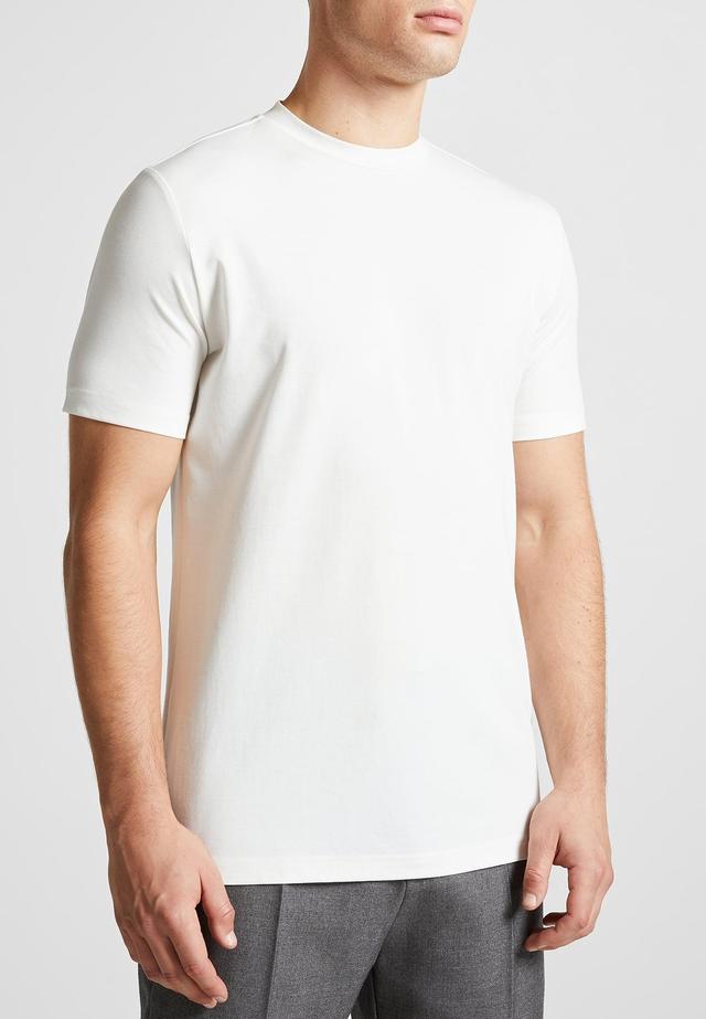 Éternel Fitted Luxe T-Shirt - White Male Product Image