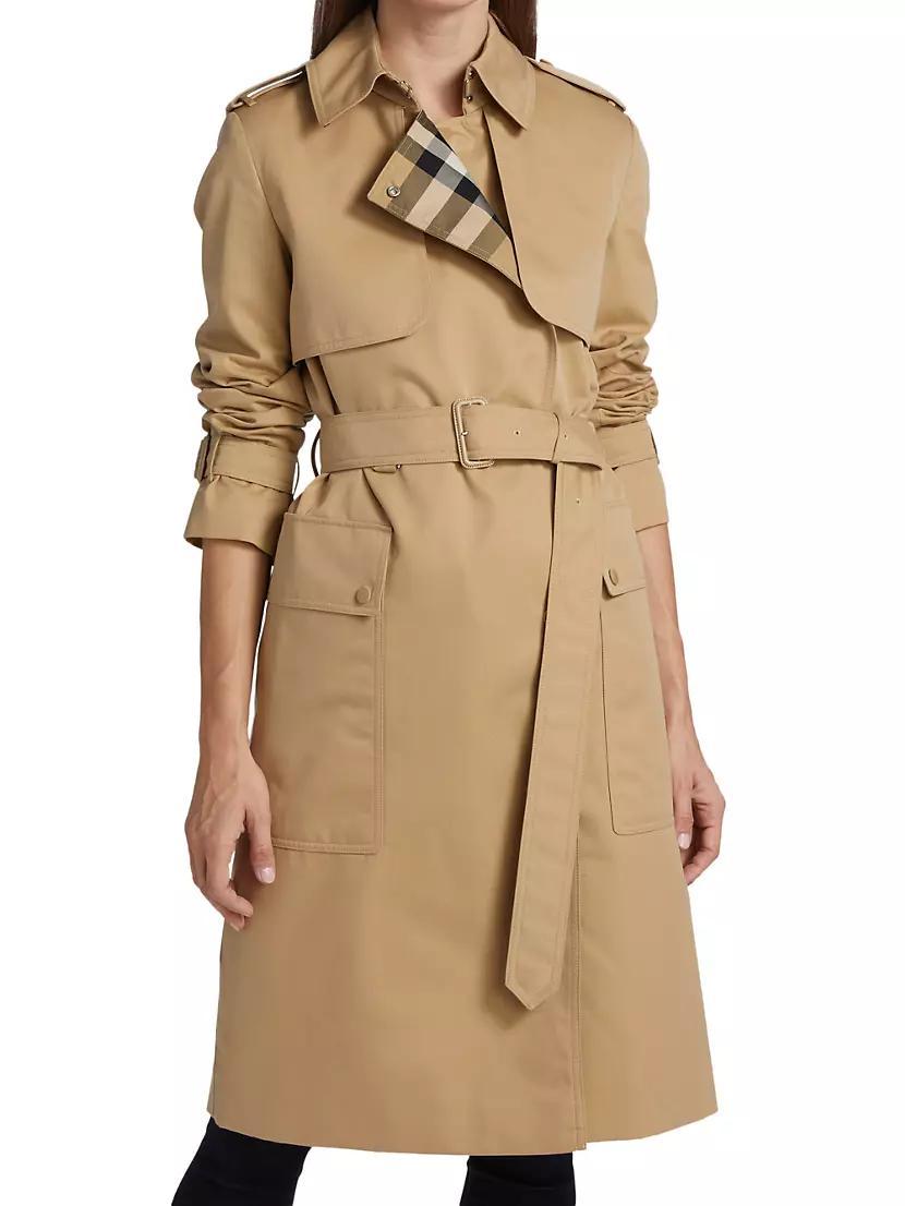 Sandridge Belted Logo Trench Coat Product Image