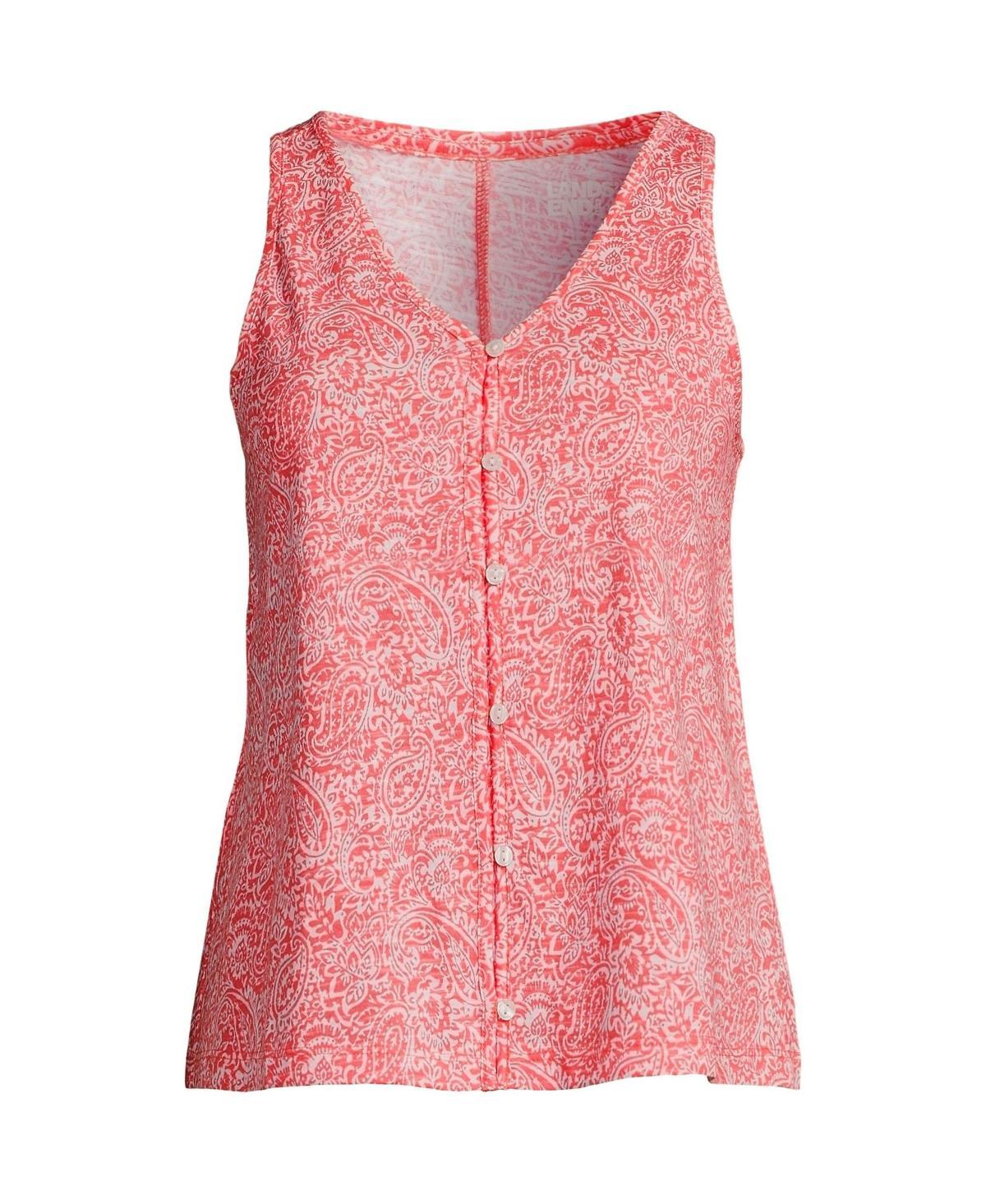 Lands End Womens Slub Tank Top Product Image