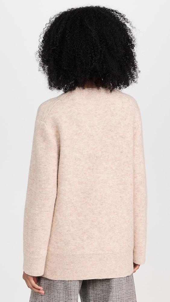 Vince Textured Soft Sculpt Crew Neck | Shopbop Product Image