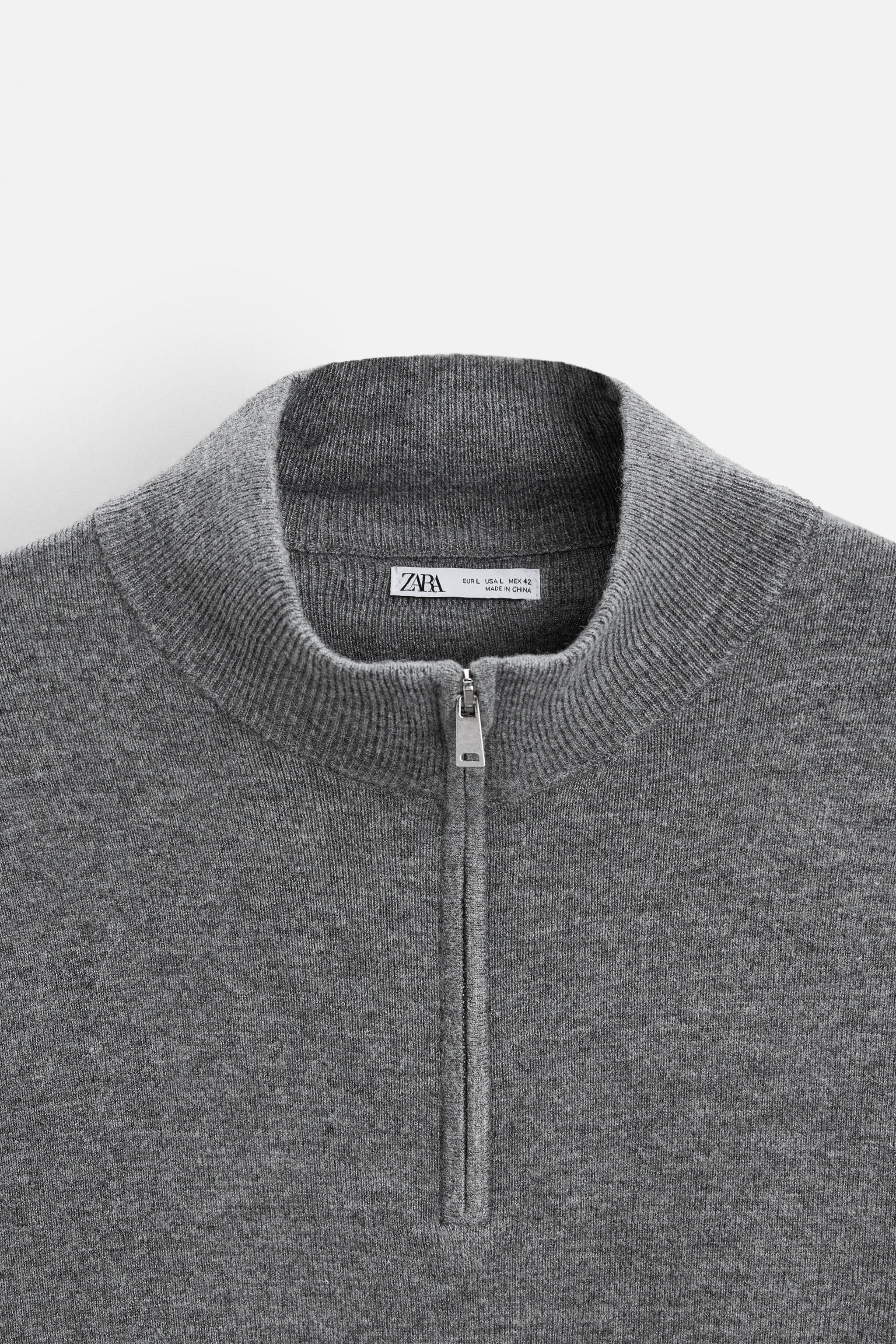 QUARTER ZIP SWEATER Product Image