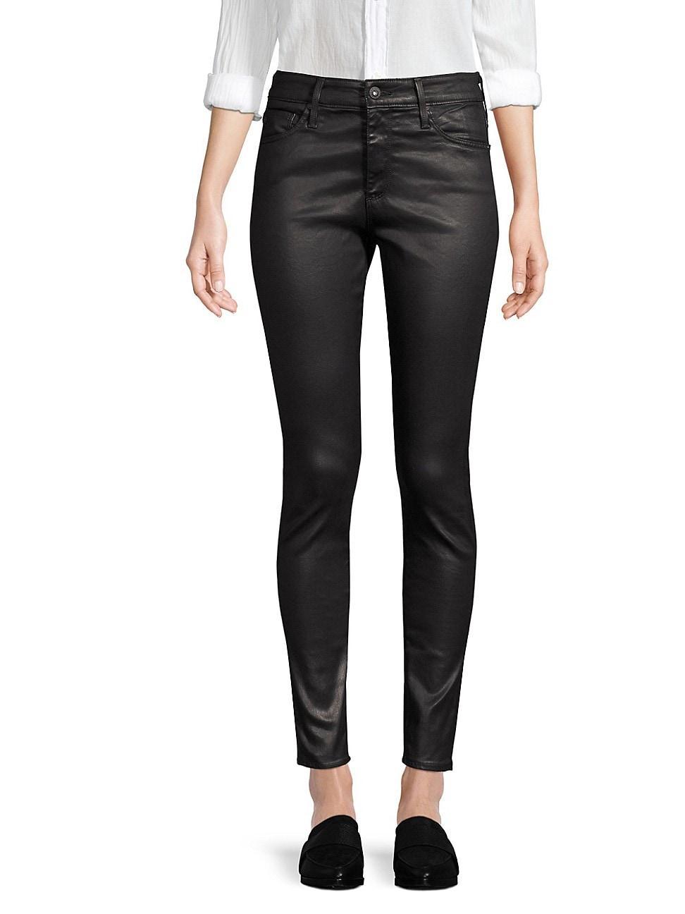 AG Jeans Farrah Ankle in Black. Size 25, 26, 28. Product Image