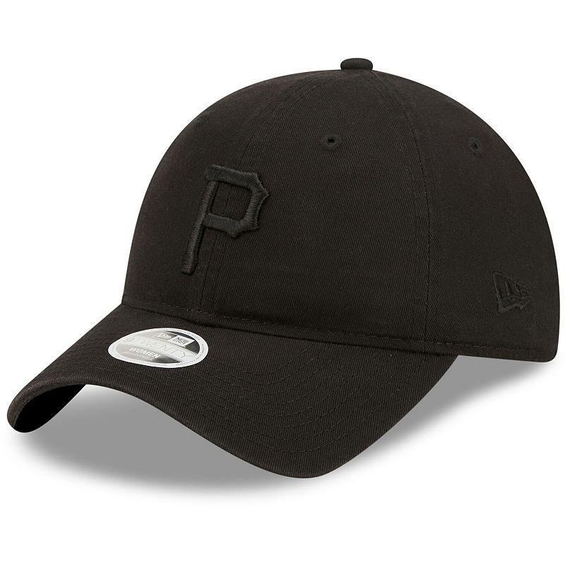 Womens New Era Pittsburgh Pirates Black Core Classic II 9TWENTY Adjustable Hat Product Image