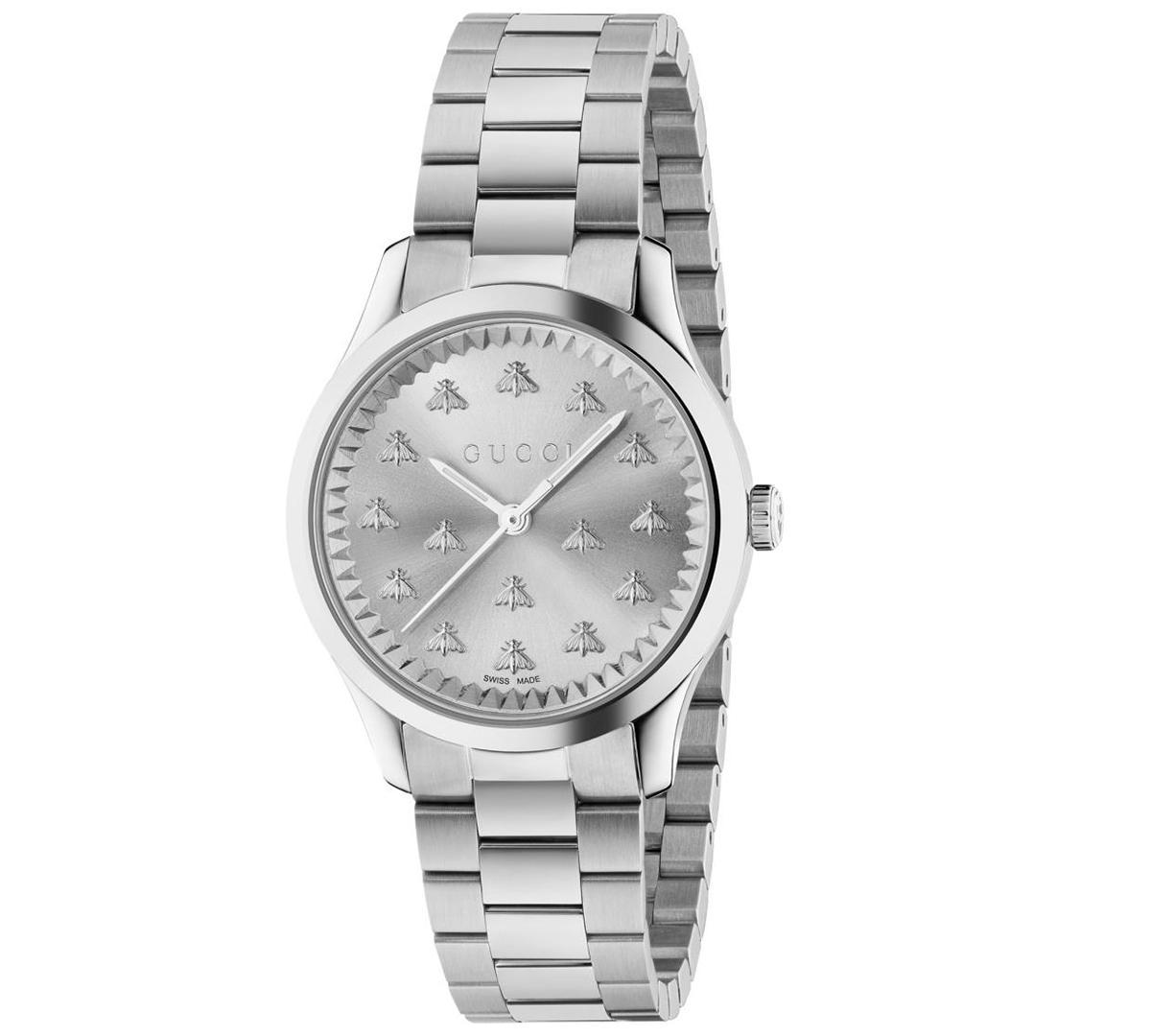 Womens G Timeless Multibee Stainless Steel Bracelet Watch Product Image