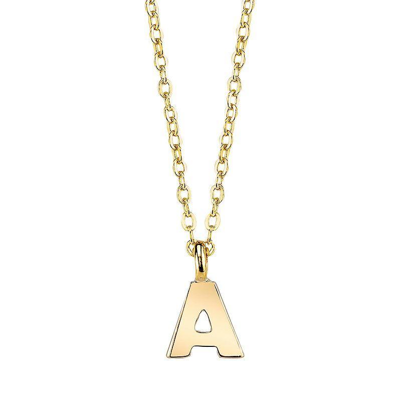 1928 Initial Pendant Necklace, Womens B Product Image