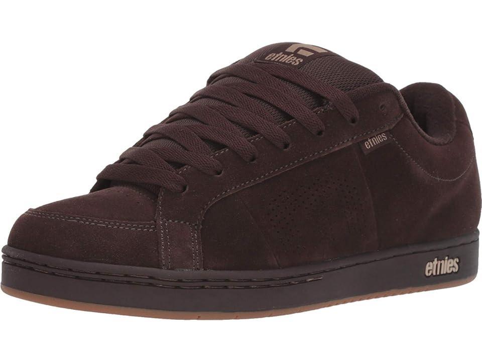 etnies Kingpin (Black/White/Gum) Men's Skate Shoes Product Image