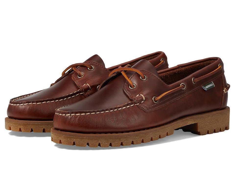 Sebago Ranger Waxy Dark Ocra) Men's Shoes Product Image