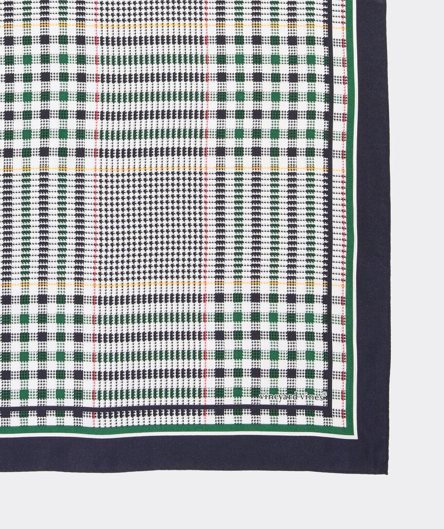 Glenn Plaid Silk Bandana Product Image