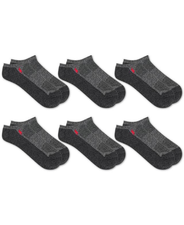 Mens 6-Pair Knit Ankle Socks Product Image