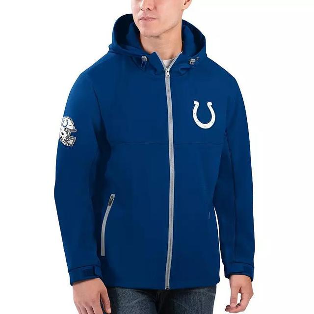 Mens G-III Sports by Carl Banks Royal Indianapolis Colts Soft Shell Full-Zip Hoodie Jacket Product Image