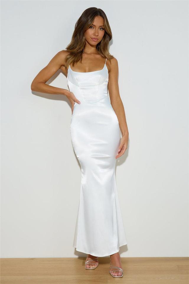 Celebrate Love Maxi Dress White Product Image