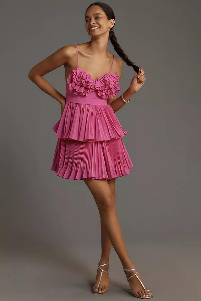 Acler Griffith Ruffled Mini Dress Product Image