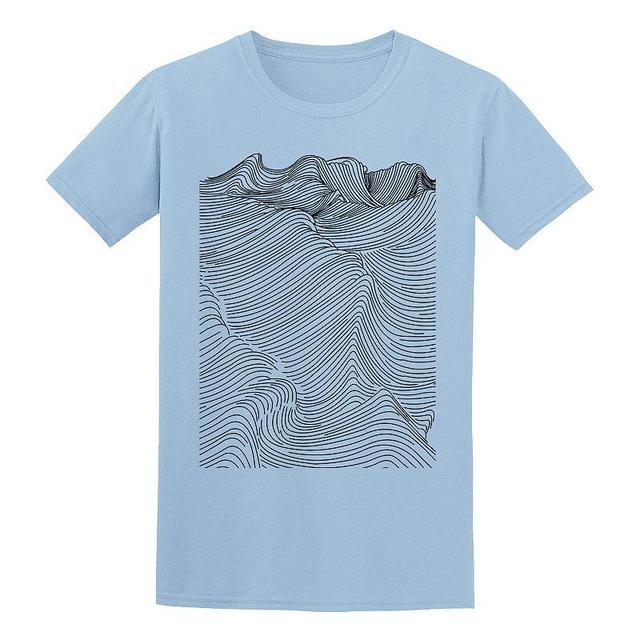 Mens COLAB89 by Threadless Bulo Wavy Tee Product Image