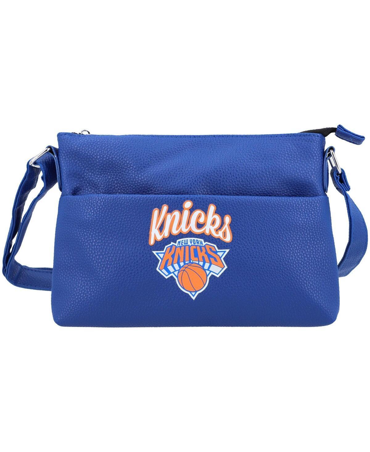 Womens FOCO New York Knicks Logo Script Crossbody Handbag Product Image